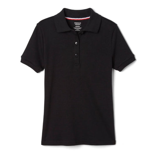 French Toast Girls Plus Short Sleeve Polo with Science and Medicine Logo