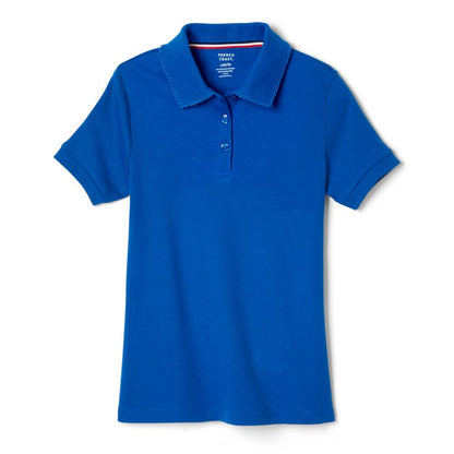 French Toast Girls Short Sleeve Polo with Science and Medicine Logo