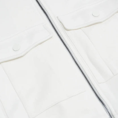 FROST FLEECE HOODIE - F5735 - WHITE