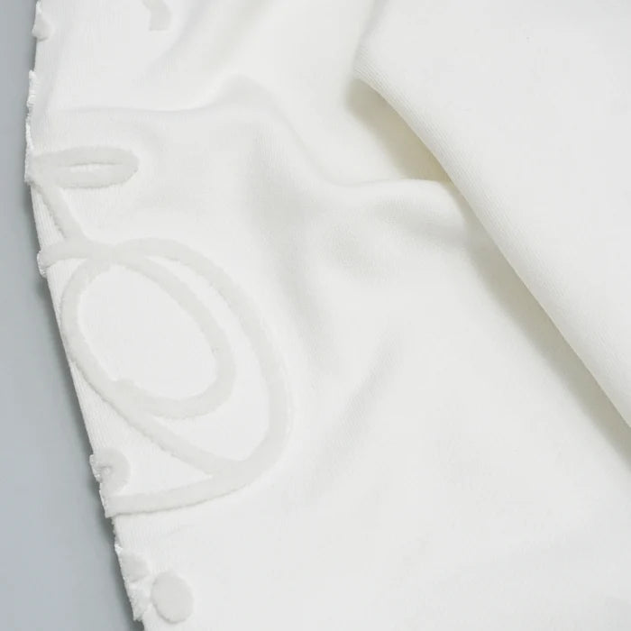 FROST FLEECE HOODIE - F5735 - WHITE