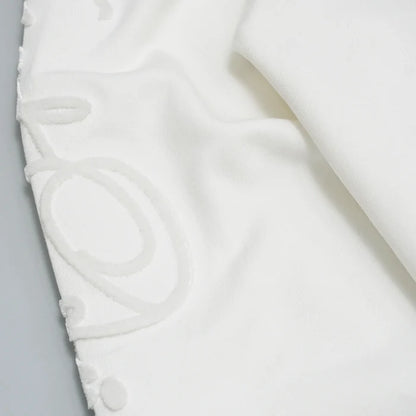 FROST FLEECE HOODIE - F5735 - WHITE