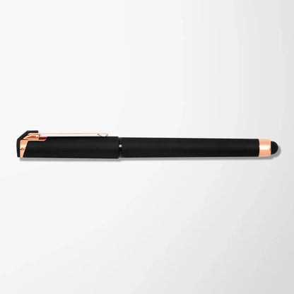 Full Color Hughes Gel Pen with Rose Gold Trim
