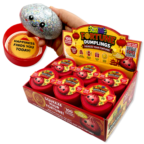 Fun Doh Mystery Fortune Cookie Squishy Dumpling
