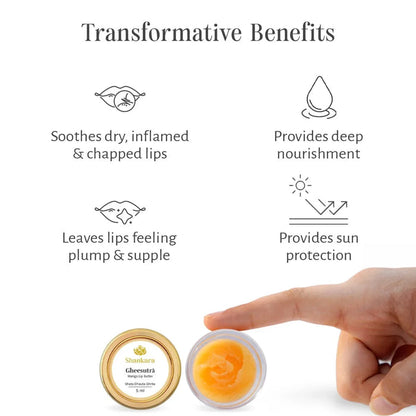 Gheesutrā Mango Lip Butter