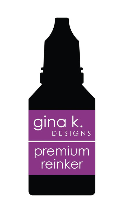 Gina K. Designs - Ink Refills - Orchid & Lilac. These Acid Free and PH-Neutral. Use to re-ink Gina K. Designs Color Coordinates Ink Pad and for other techniques. Available: Orchid Light, Orchid Medium, Orchid Dark, Lilac Light, Lilac Medium, Lilac Dark. Available at Embellish Away located in Bowmanville Ontario Canada.