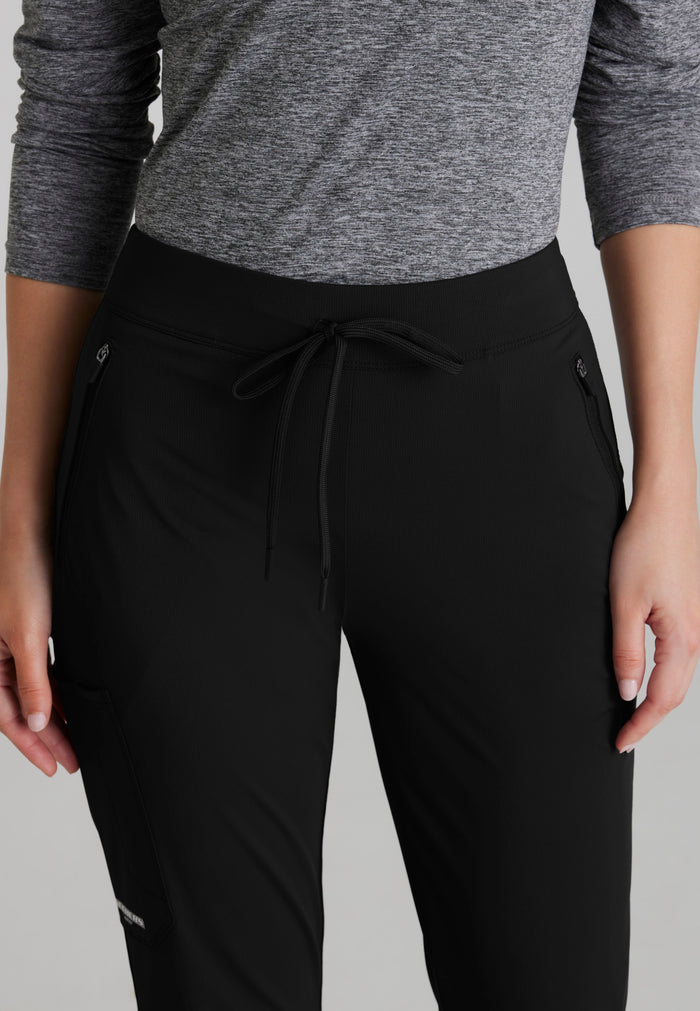 Glide Knit Flare Pant - Black - Grey's Anatomy Scrubs