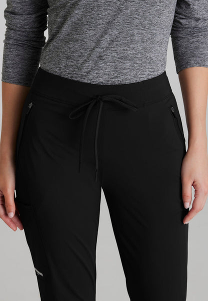 Glide Knit Flare Pant - Black - Grey's Anatomy Scrubs