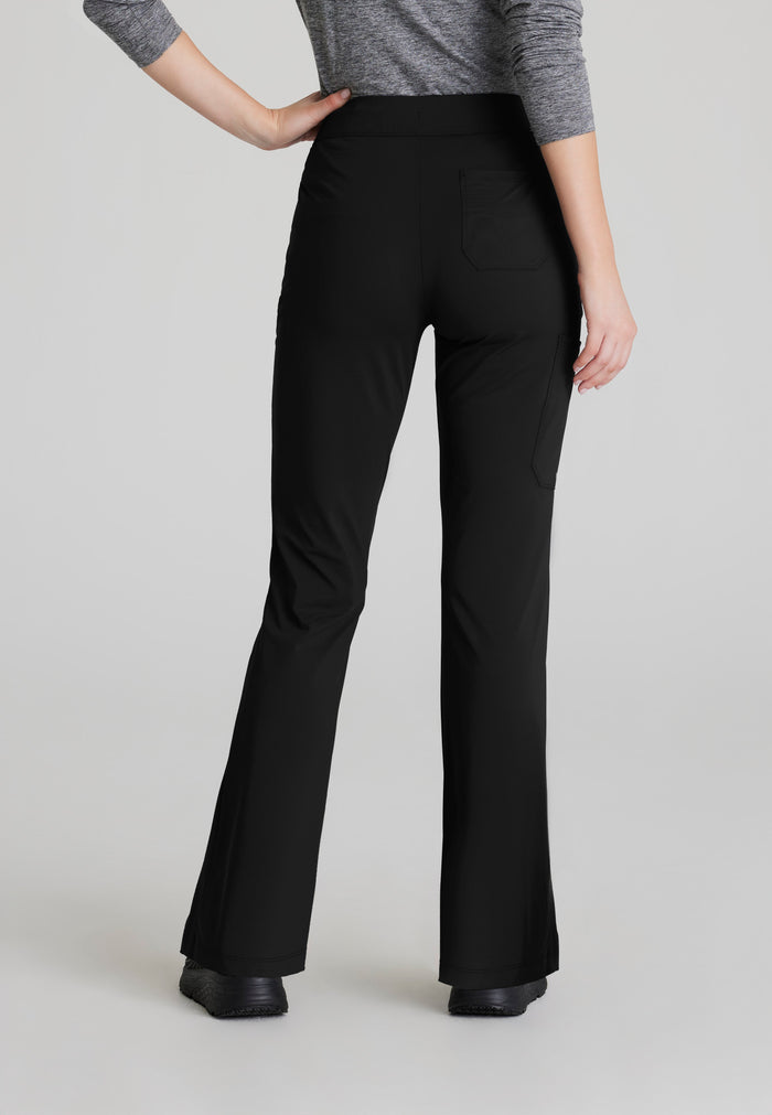 Glide Knit Flare Pant - Black - Grey's Anatomy Scrubs