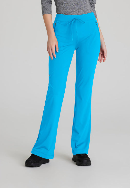 Glide Knit Flare Pant - Bold Azure - Grey's Anatomy Scrubs