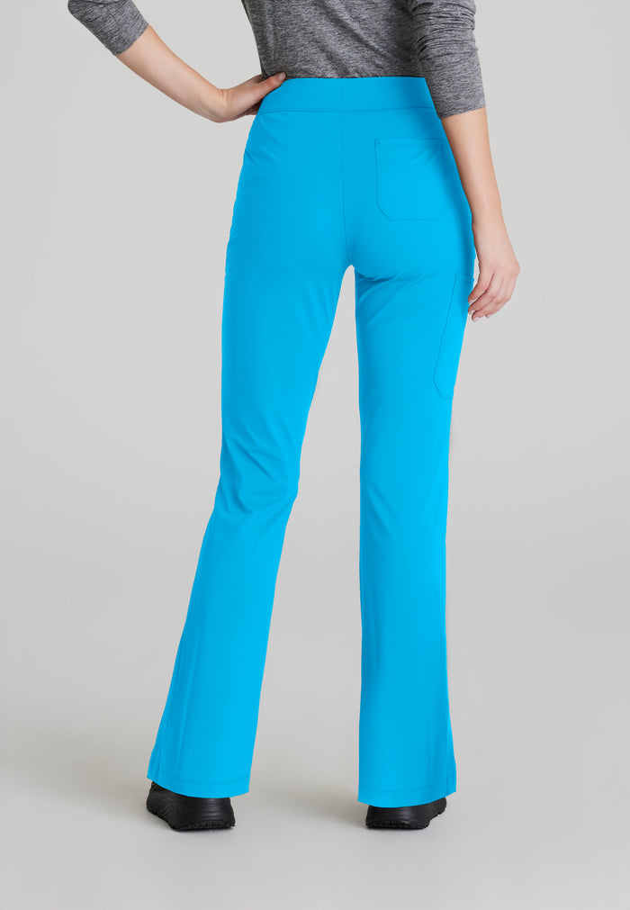 Glide Knit Flare Pant - Bold Azure - Grey's Anatomy Scrubs