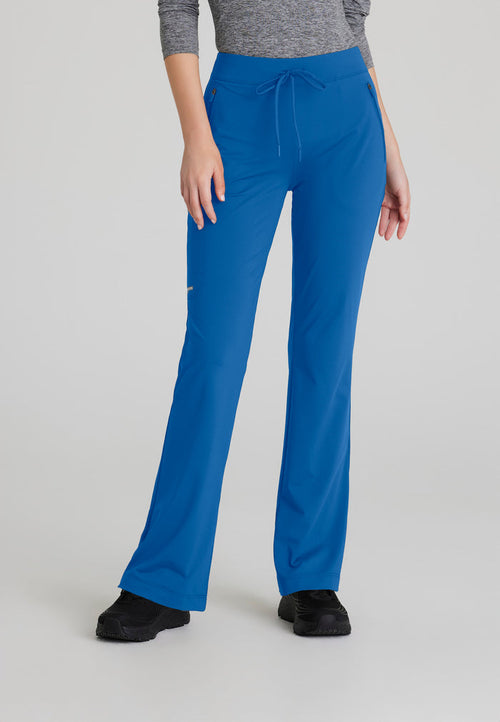 Glide Knit Flare Pant - New Royal - Grey's Anatomy Scrubs