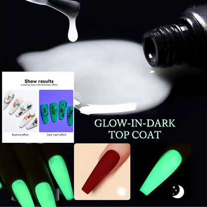 Glow in the Dark Top Coat – Glossy 15ml
