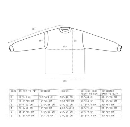 Gnuhr - Creeper Crew Merino Sweater - Blue Fog