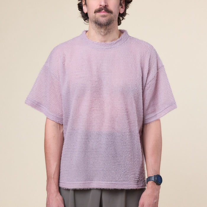 Gnuhr - Shag Fleece T-Shirt - Purple Dove