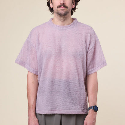 Gnuhr - Shag Fleece T-Shirt - Purple Dove