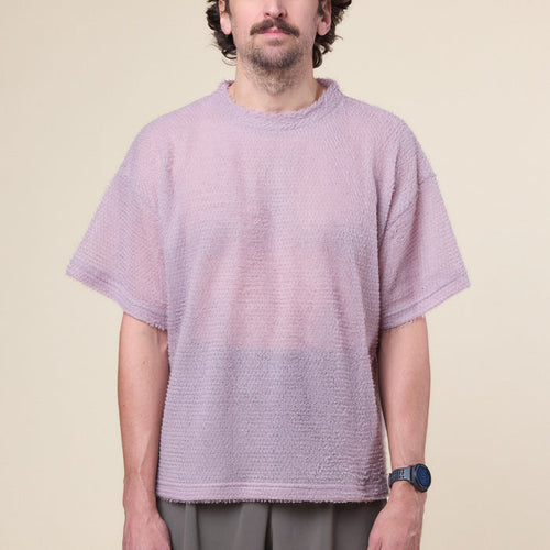 Gnuhr - Shag Fleece T-Shirt - Purple Dove