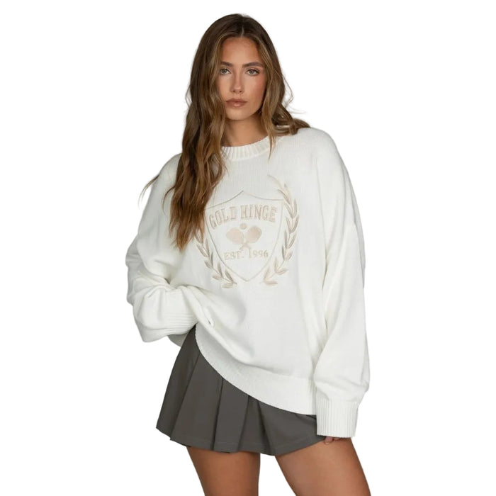Gold Hinge Women's Crest Sweater