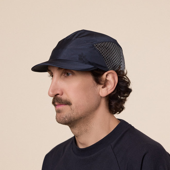 Goldwin - Compact Run Mesh Cap - Mid Grey