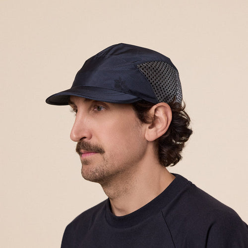 Goldwin - Compact Run Mesh Cap - Mid Grey