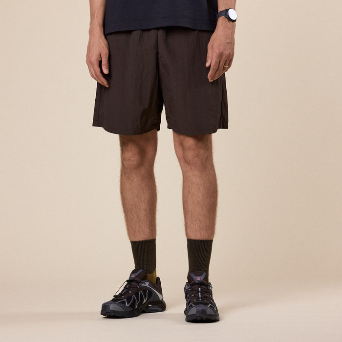 Goldwin - Nylon Shorts - Jet Brown