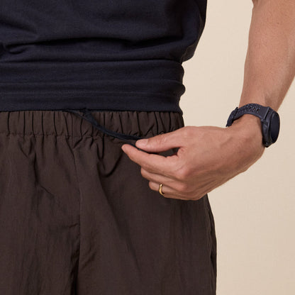 Goldwin - Nylon Shorts - Jet Brown