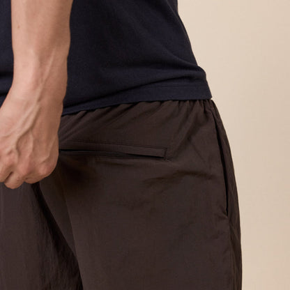 Goldwin - Nylon Shorts - Jet Brown