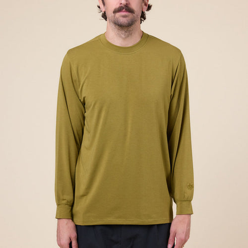 Goldwin - Polartec Delta Long Sleeve T-Shirt - Evergreen