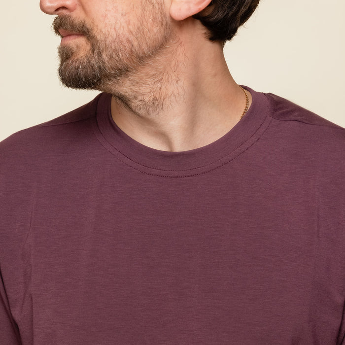Goldwin - Polartec Delta T-Shirt - Mauve Wine GM65106