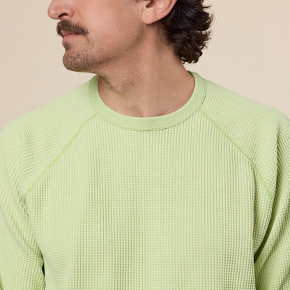 Goldwin - Waffle Light Long Sleeve T-Shirt - Usuyanagi