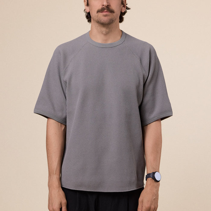 Goldwin - Waffle Light T-Shirt - Arid Beige