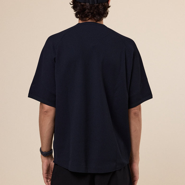 Goldwin - Waffle Light T-Shirt - Black