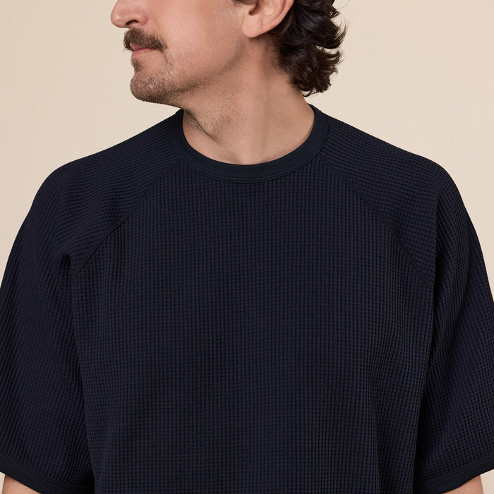 Goldwin - Waffle Light T-Shirt - Black