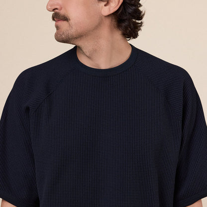 Goldwin - Waffle Light T-Shirt - Black
