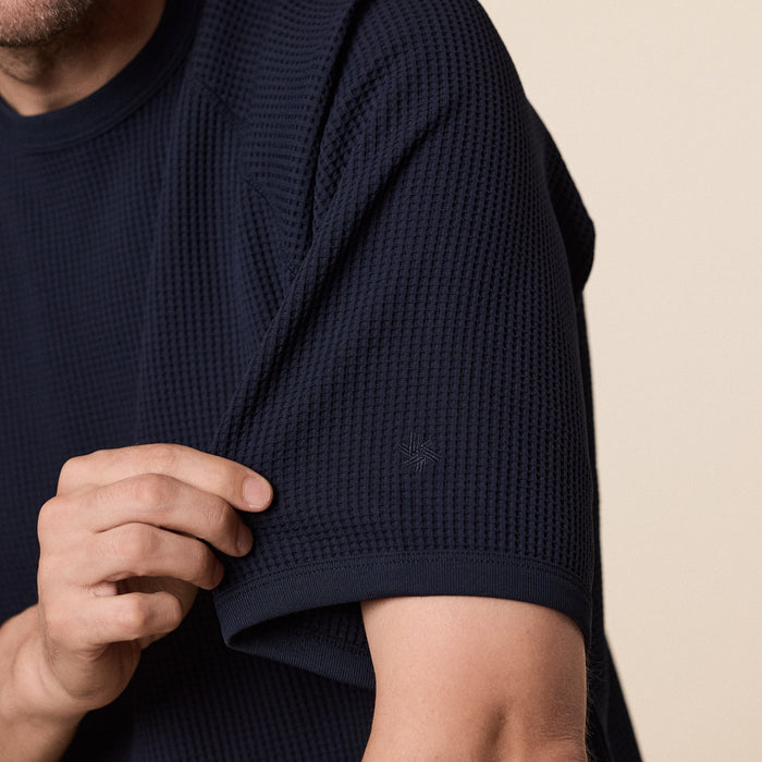 Goldwin - Waffle Light T-Shirt - Black