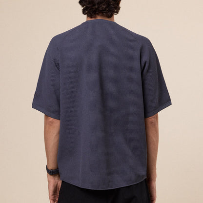 Goldwin - Waffle Light T-Shirt - Cloud Grey