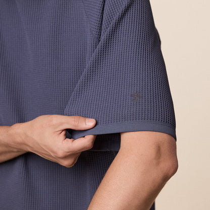 Goldwin - Waffle Light T-Shirt - Cloud Grey