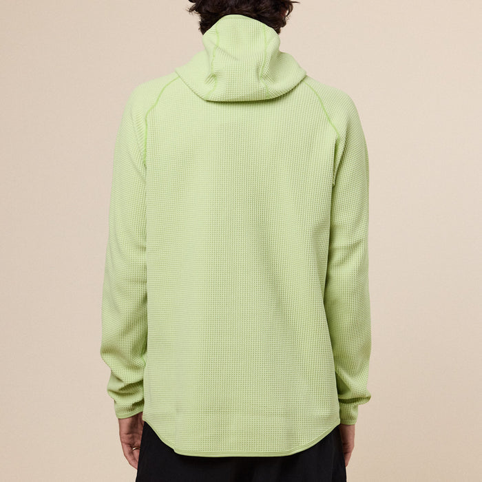Goldwin - Waffle Long Sleeve Hoodie - Usuyanagi