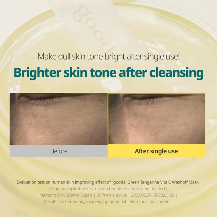 Goodal Green Tangerine Vita C Wash Off Mask 110 g