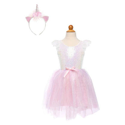 Great Pretender Dreamy Unicorn Dress & Headband Set