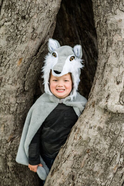 Great Pretender Woodland Storybook Wolf Cape