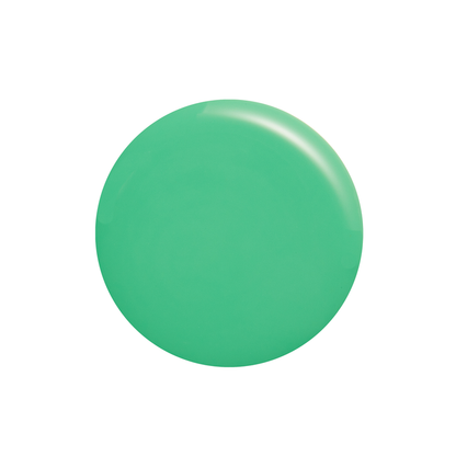 Green with Frenzy minty jade green nail polish color swatch