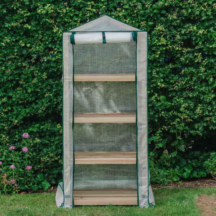 Grow It Premium 4 Tier Wooden Growhouse