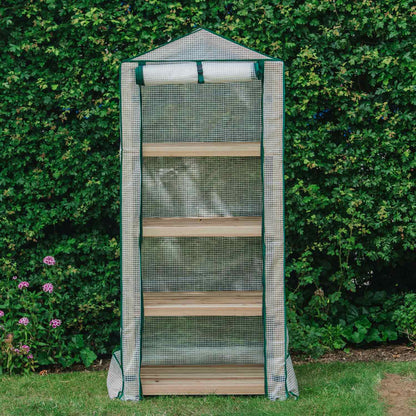 Grow It Premium 4 Tier Wooden Growhouse