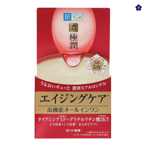 Hada Labo Aging Care Hari Perfect Gel 100gr. Buy Japanese cosmetics at Murasaki Cosmetics Netherlands Europe