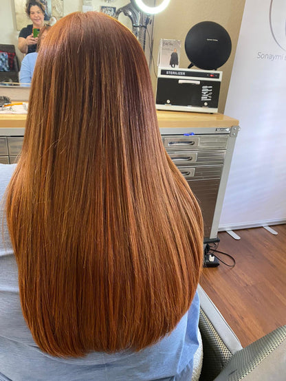 Hair Volume Reducer R-BTX40 Ranbass 17oz + Shampoo Clarifying 17oz - Hair with shine, nutrition, repair, softness and  frizz control.
