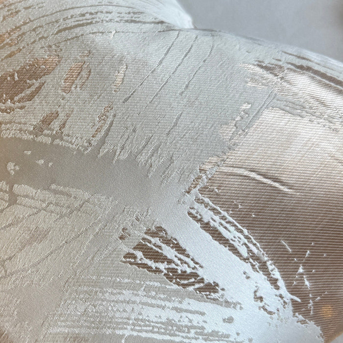 Harlow Cream & Gold Metallic Abstract Cushion Cover - 50x50cm Textiles