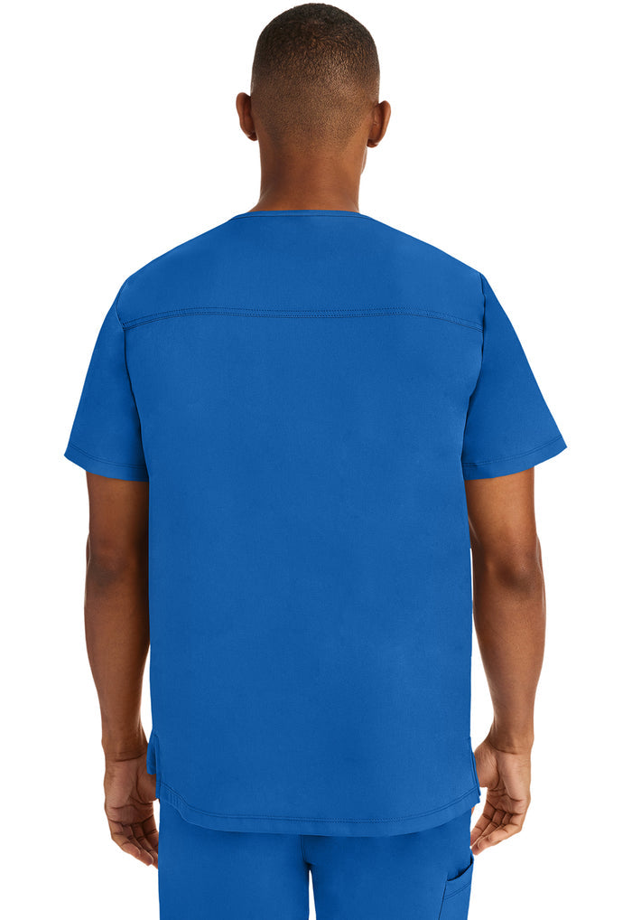 Healing Hands HH Works Mens Mason 1-Pocket Tuck In Scrub Top