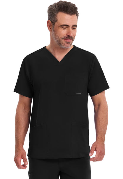 Healing Hands HH Works Mens Mathew V-Neck Scrub Top