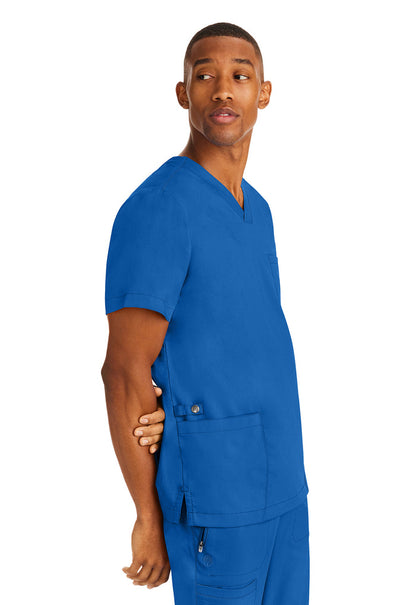 Healing Hands Purple Label Mens Jake Scrub Top