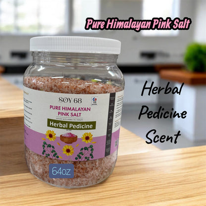 Herbal Pedicure Spa - 5 Steps - Natural Herbal Ingredients Made in USA